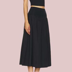 EUC Women's FREE PEOPLE x Free-est "Cooler in Capri" Skirt Black | Size L